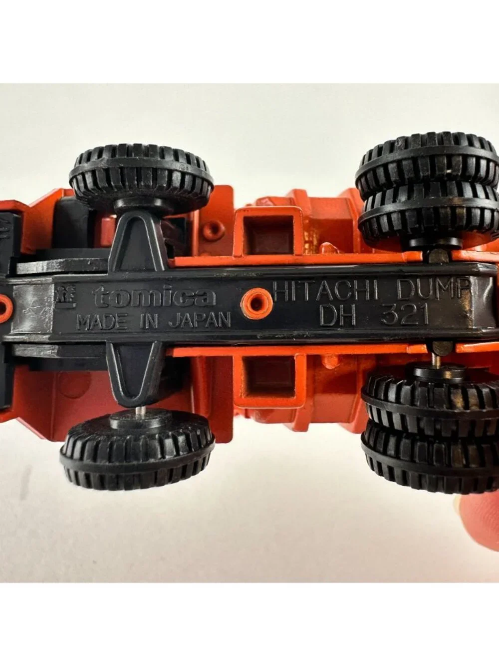 Vintage Tomica Japan Hitachi Dump Truck DH 321